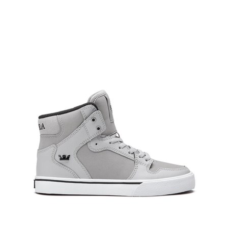 Supra Vaider Grå Høye Sneakers Barn [NO-4-W926]